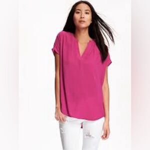 Cynthia Steffe Pink Blouse